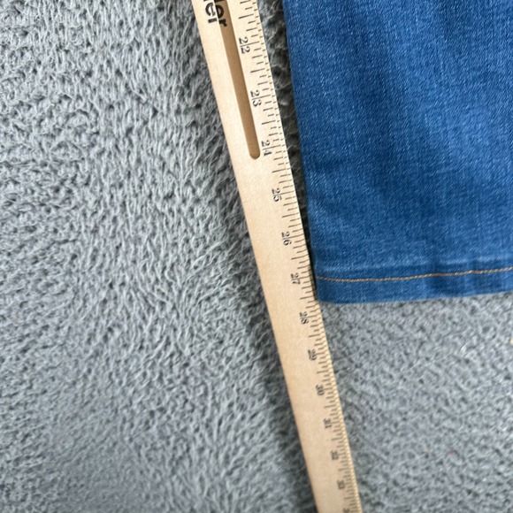 American Eagle Outfitters Favorite Jeans Womens 0 Blue Denim Boyfriend Stretch - Picture 10 of 12